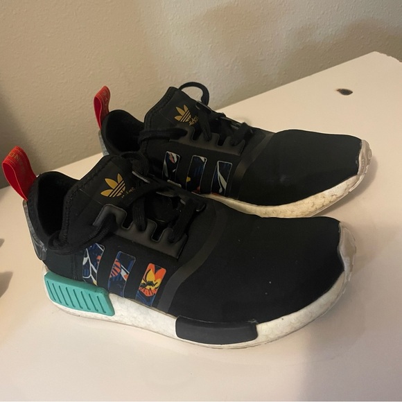 Adidas NMD R1 x Her Studio London Floral Women's Athletic Shoes - Picture 2 of 9